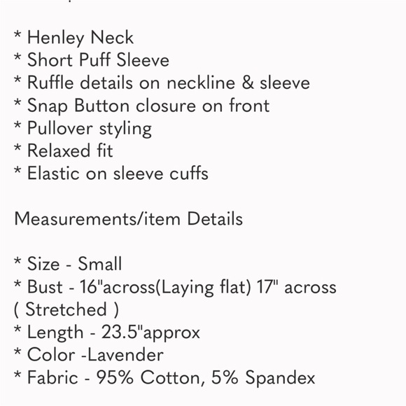 Anthropologie Mauve Lilac Ruffle Accent Blouse Size Large - Picture 5 of 10